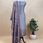 Red Pure Cotton Silk Suit With Kani Weaving