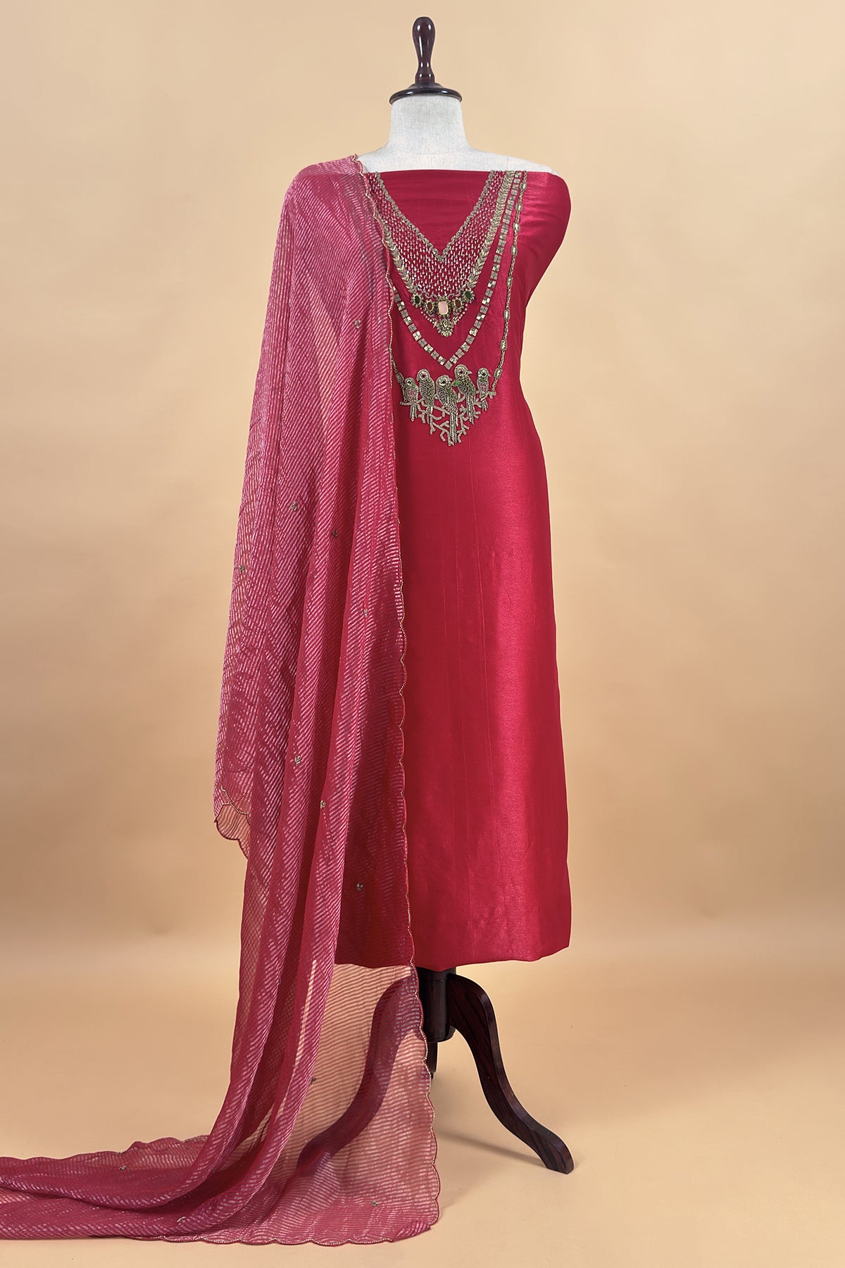 Shop Designer Tissue Suit For Party And Wedding Celebration

