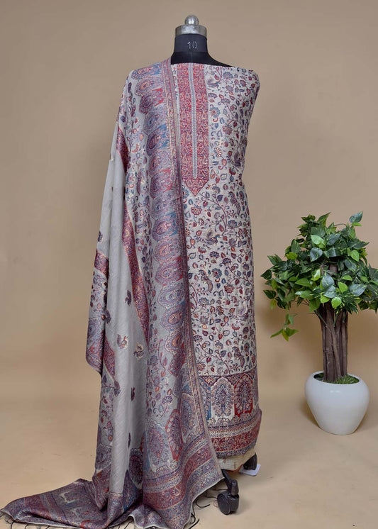 cotton suits with silk dupatta