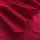 Luxe Red Pure Kora Silk Suit With French Thread Embroidery