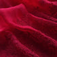 Luxe Red Pure Kora Silk Suit With French Thread Embroidery