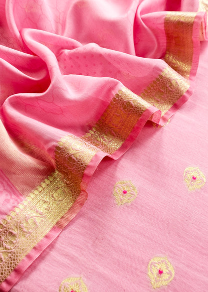 Banarasi silk suit set gifting for women

