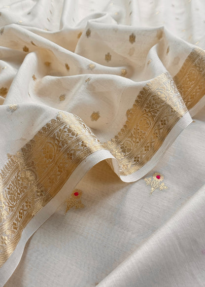 Banarasi chanderi suit set

