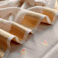 Beige Premium Banarasi Chanderi Silk Unstitched Suit With Dupatta