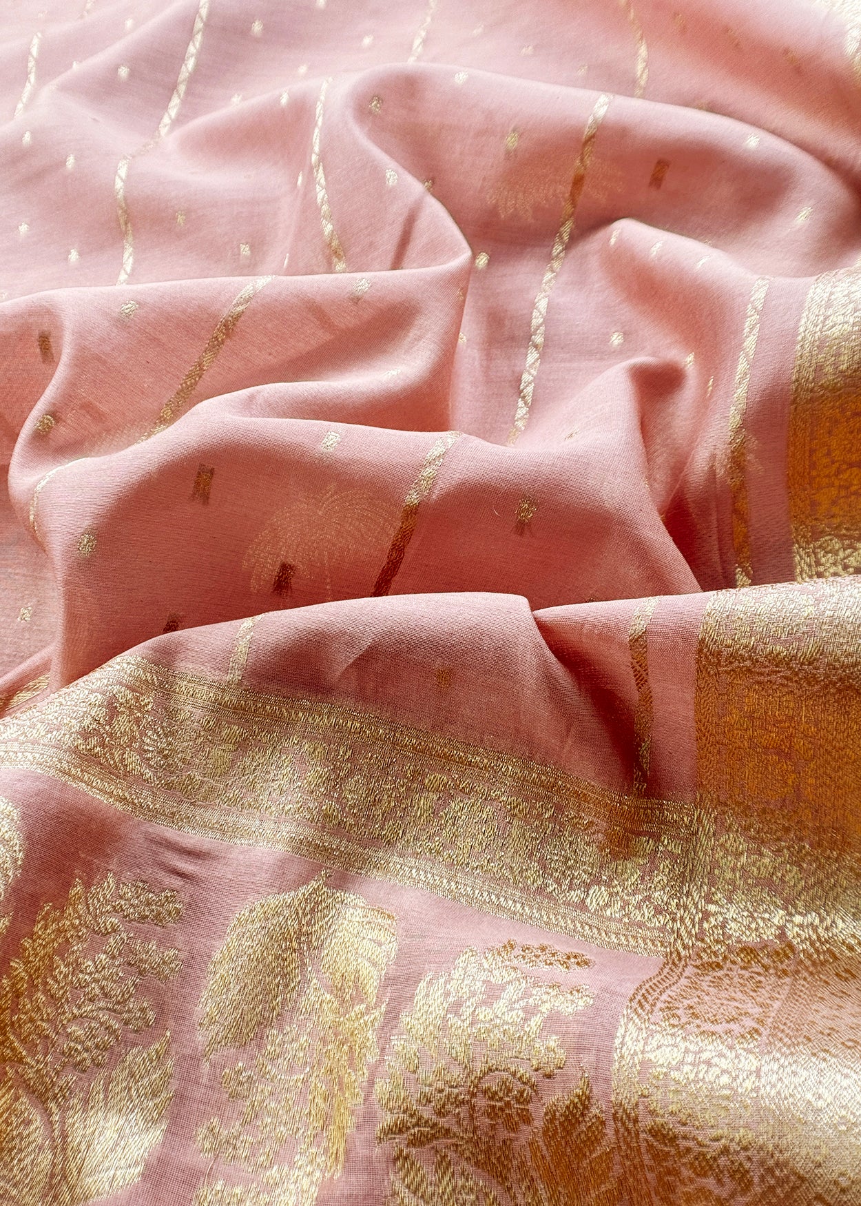 Banarasi chanderi suit set gifting for women

