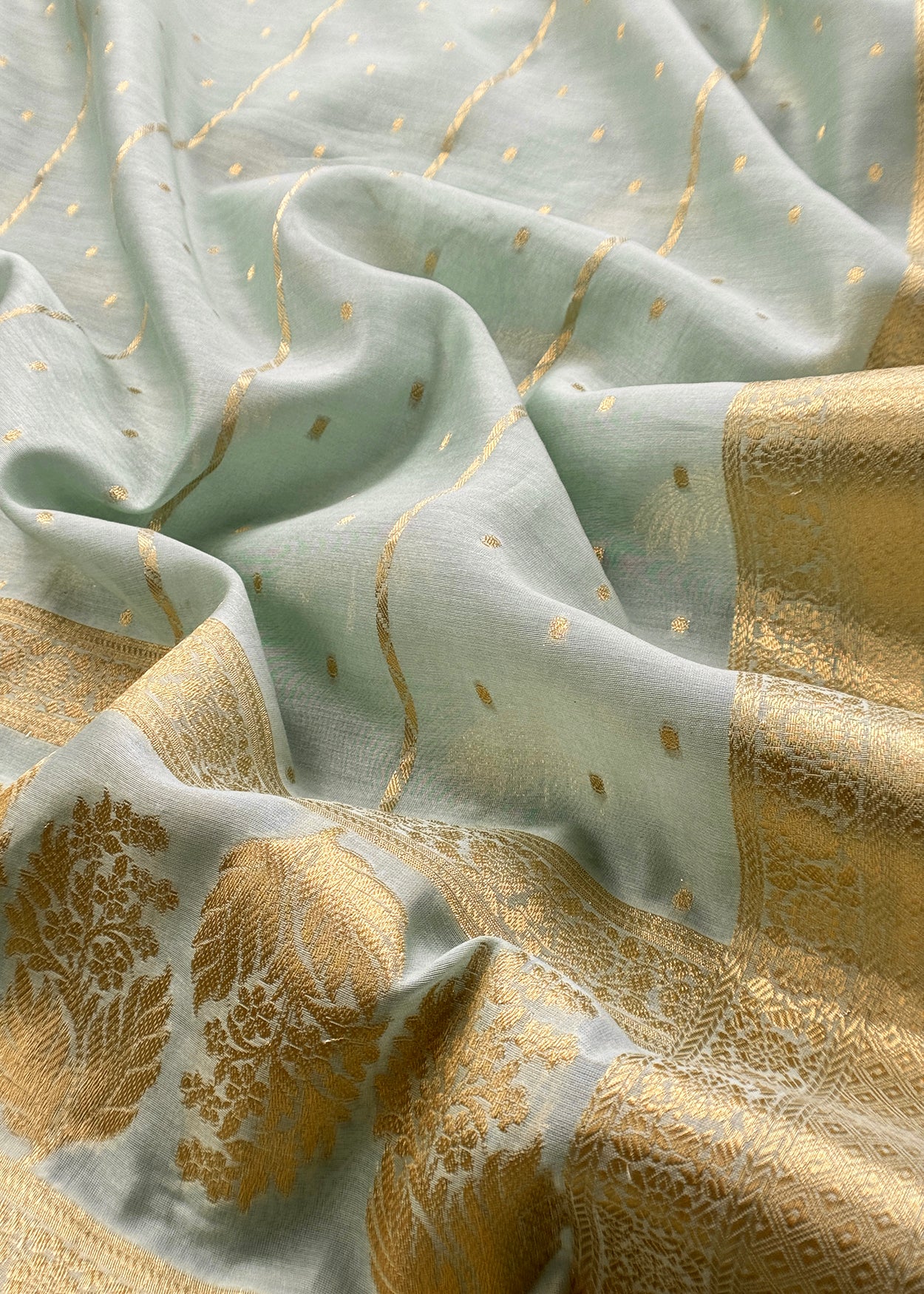 Banarasi silk suit set

