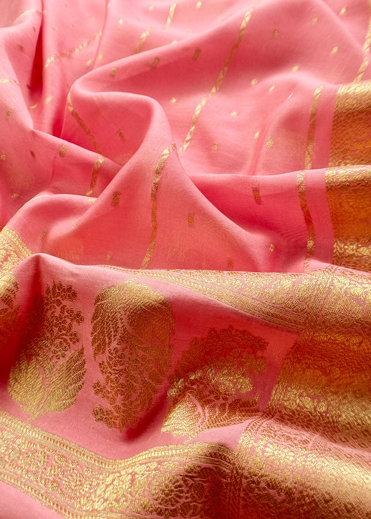 Banarasi chanderi suit set


