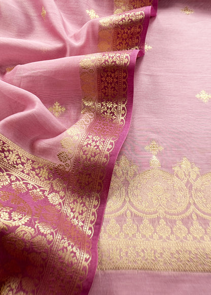 Banarasi silk suit set

