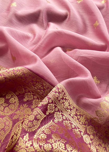 Banarasi chanderi suit set gifting for women

