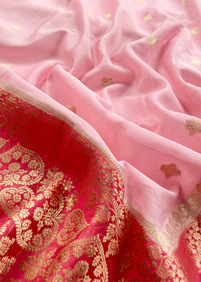 Banarasi chanderi suit set gifting for women

