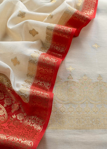 Banarasi silk suit set

