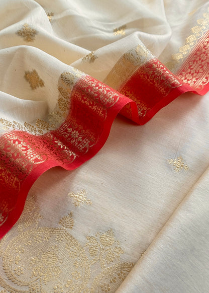 Banarasi chanderi suit set

