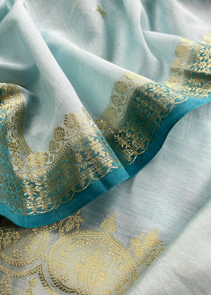 Banarasi chanderi suit set gifting for women

