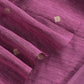 Purple Chanderi Unstitched Suit With Gold Zari Jamdani Weaving