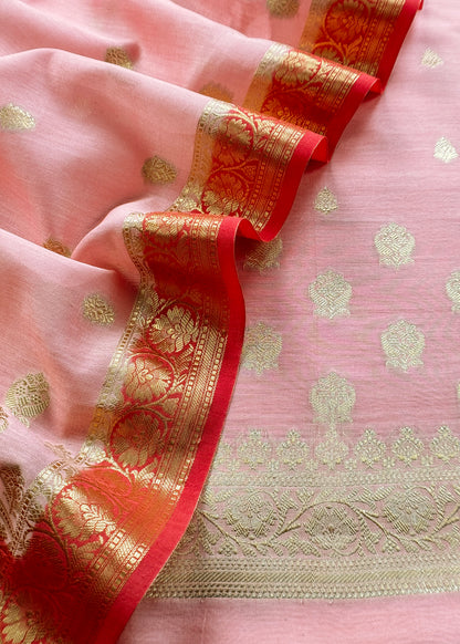 Banarasi silk suit set

