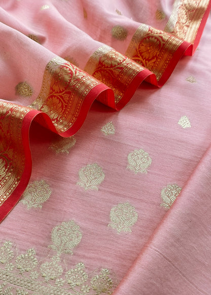 Banarasi chanderi suit set gifting for women

