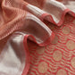 Red Brocade Silk Kurta And Zari Panel Silk Dupatta