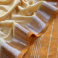 Mustard Varanasi Silk Suit With Zari Weaving