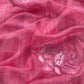 Pink Cotton Chanderi With Kota Doria Dupatta