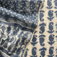 Indigo Blue Hand Block Suits Fabric In Pure Cotton