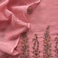 Summer wear suit pure mul chanderi fabric

