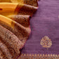 Pure raw silk suit with kadwa weaving

