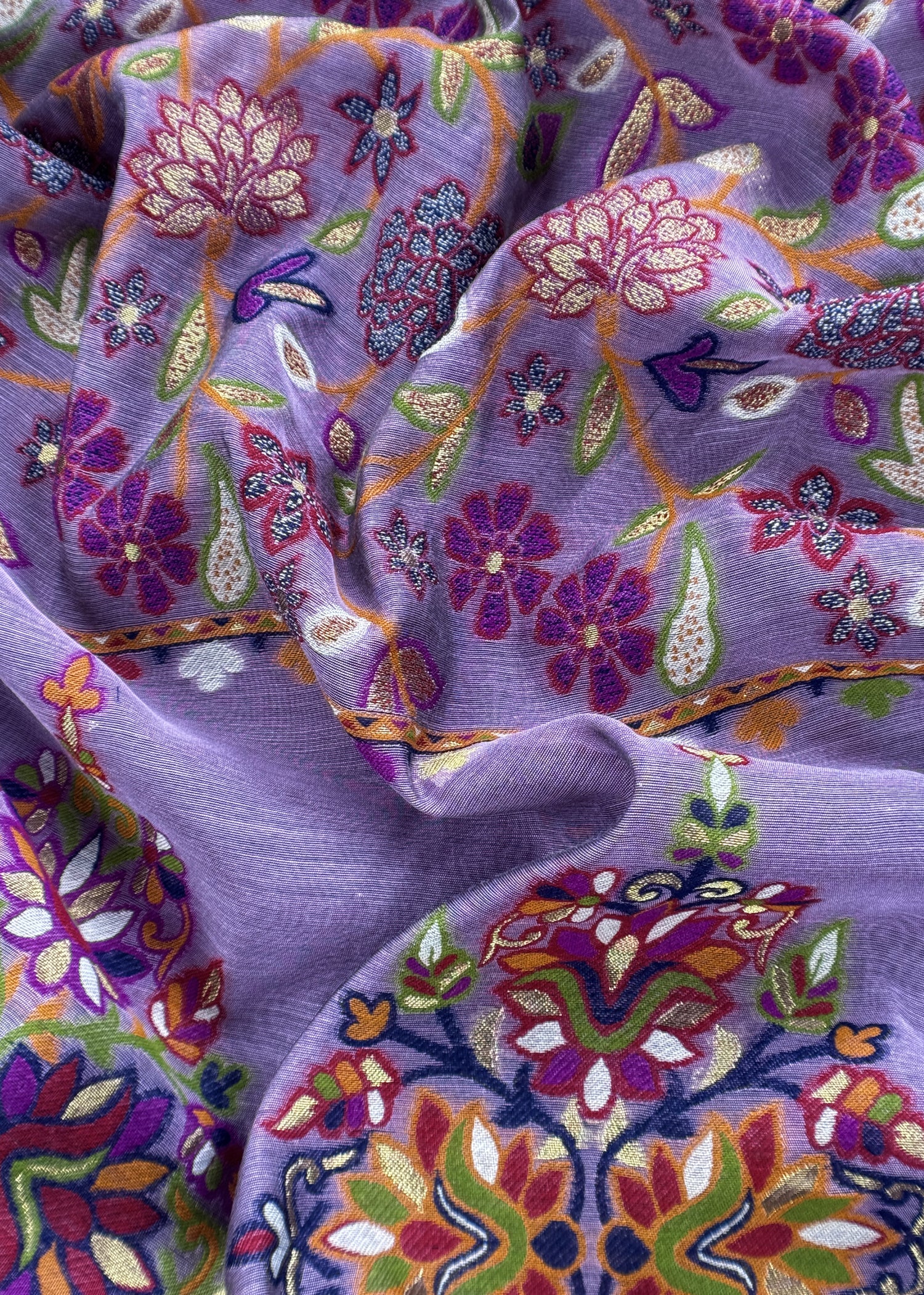 Chanderi suit set gifting for women

