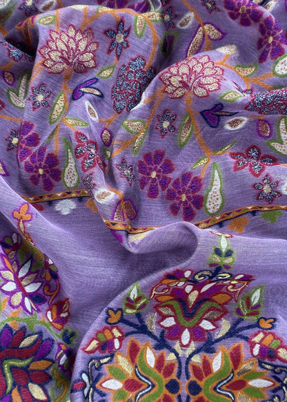 Chanderi suit set gifting for women

