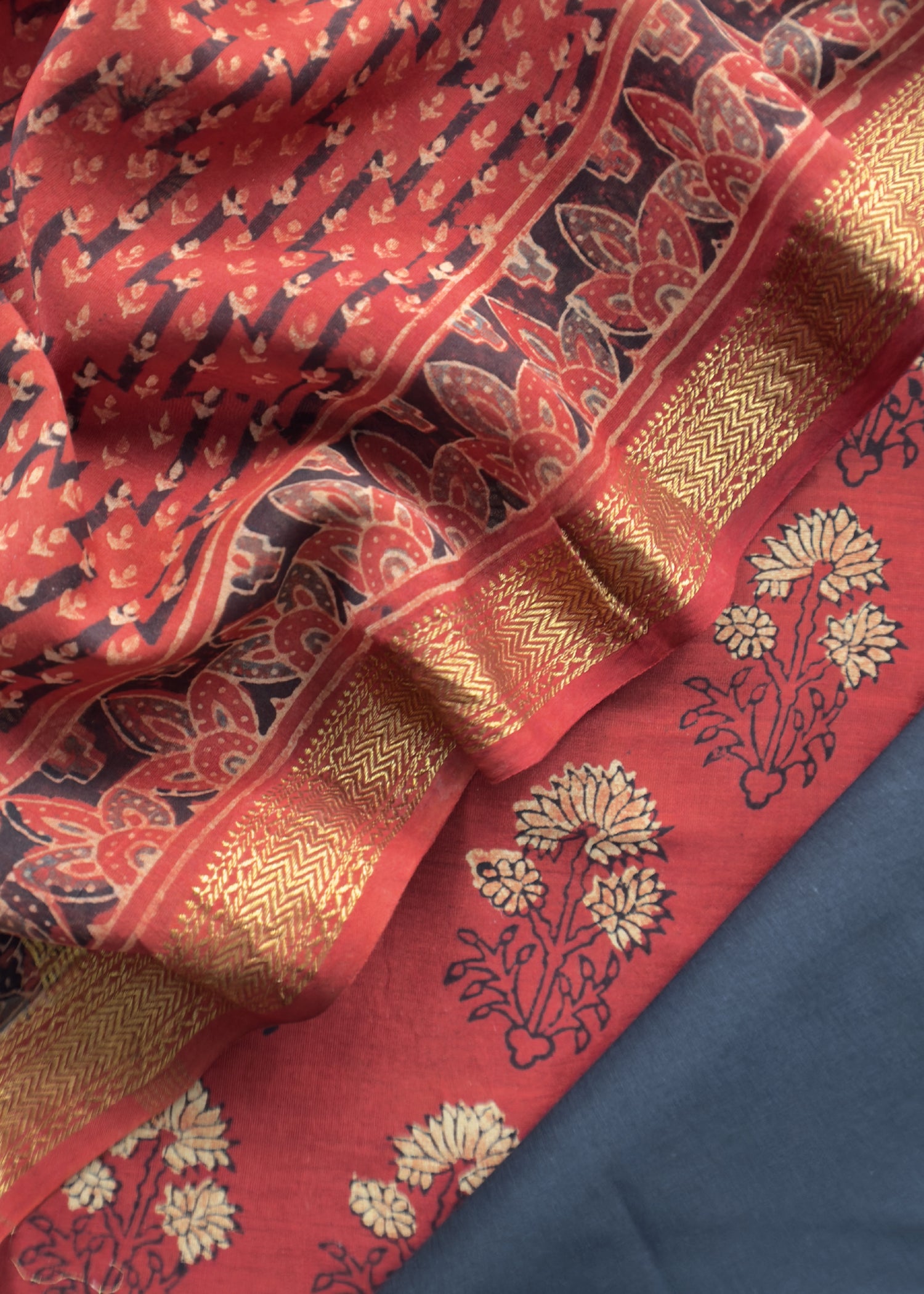 Office wear chanderi suit at the best price

