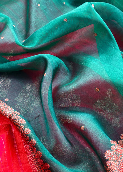 Premium quality raw silk suit for women

