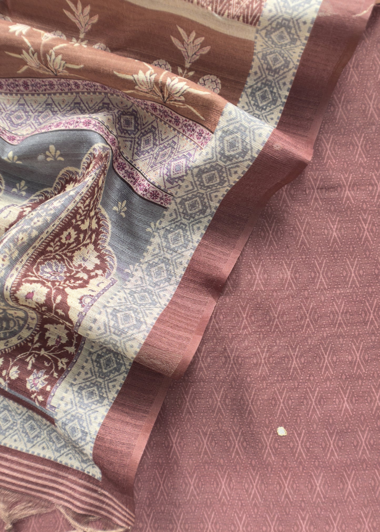 chanderi suit with dupatta

