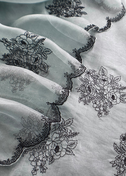 summer wear organza suit at the best price

