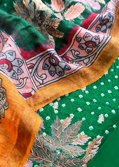 Buy best wedding wear tussar suit for women

