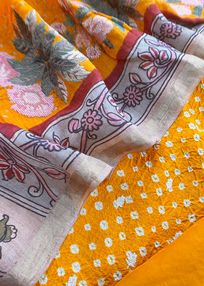 buy unstitched tussar suit set

