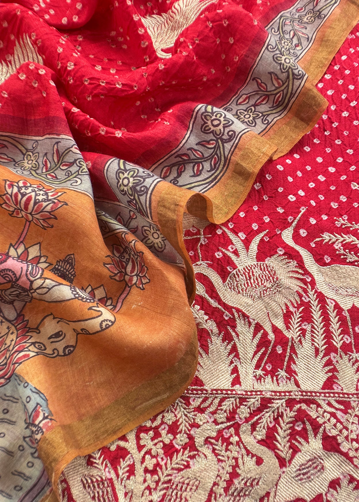 Buy best wedding wear tussar suit for women

