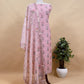 Pink Kota Doria Suit with Banarasi Weaving