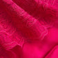 Pink Pure Kora Silk Suit With French Thread Embroidery