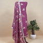 Classic Green Munga Tussar Kurta And Pichwai Dupatta With Pitta Work