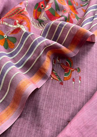 Summer wear maheshwari suit with dupatta

