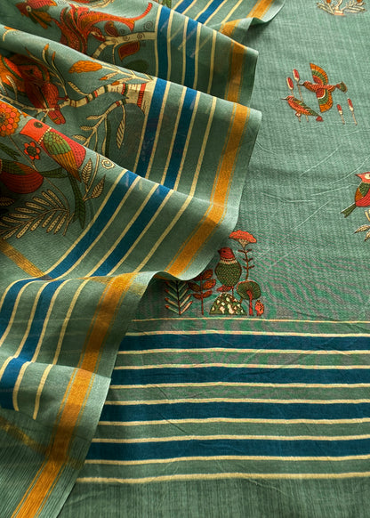 Pure maheshwari suit for women

