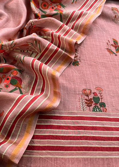Pure maheshwari suit for women

