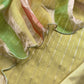 Blingy Apple Green Handloom Silk Kurta With Tissue Silk Double Panel Zari Dupatta