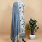 Green With Blue Shikagarh Maheshwari Silk Suit Fabric