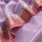 Pure Unstitched Banarasi Silk Suit With Dupatta