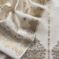 Guldasta 2025 White Pure Silk Suit With Gold Weaving