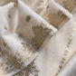 Guldasta 2025 White Pure Silk Suit With Gold Weaving