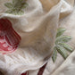 Red Pure Linen Haathi Embroidered Suit With Jamdani Weaving