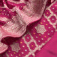 Banarasi Khaddi Georgette Suit for bridal trousseau

