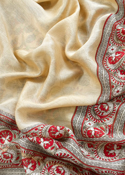 Buy unstitched maheshwari silk suit

