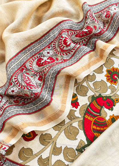 Maheshwari silk suit with dupatta

